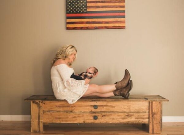 Semper Fi - Handmade Wooden American Flags